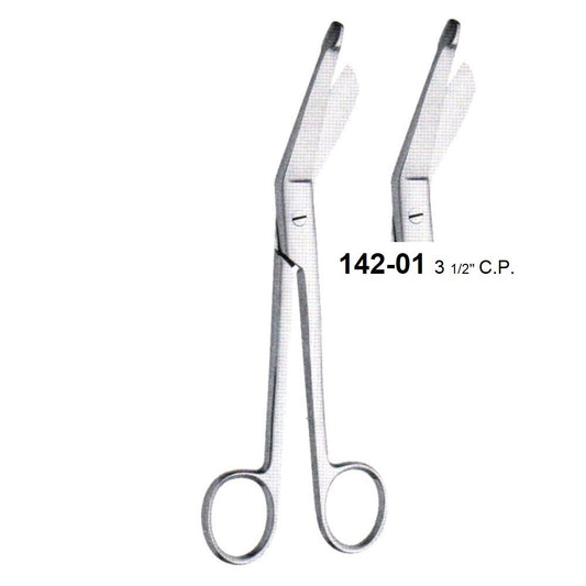 LISTER BANDAGE SCISSORS(CHROME PLATED) 142-01