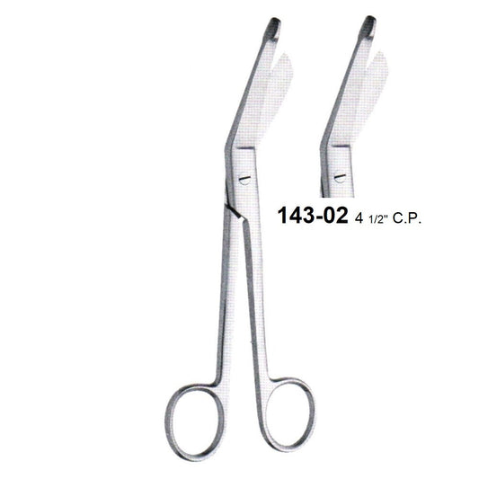 LISTER BANDAGE  SCISSORS(CHROME PLATED)  143-02