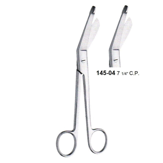 LISTER BANDAGE SCISSORS(CHROME PLATED)  145-04