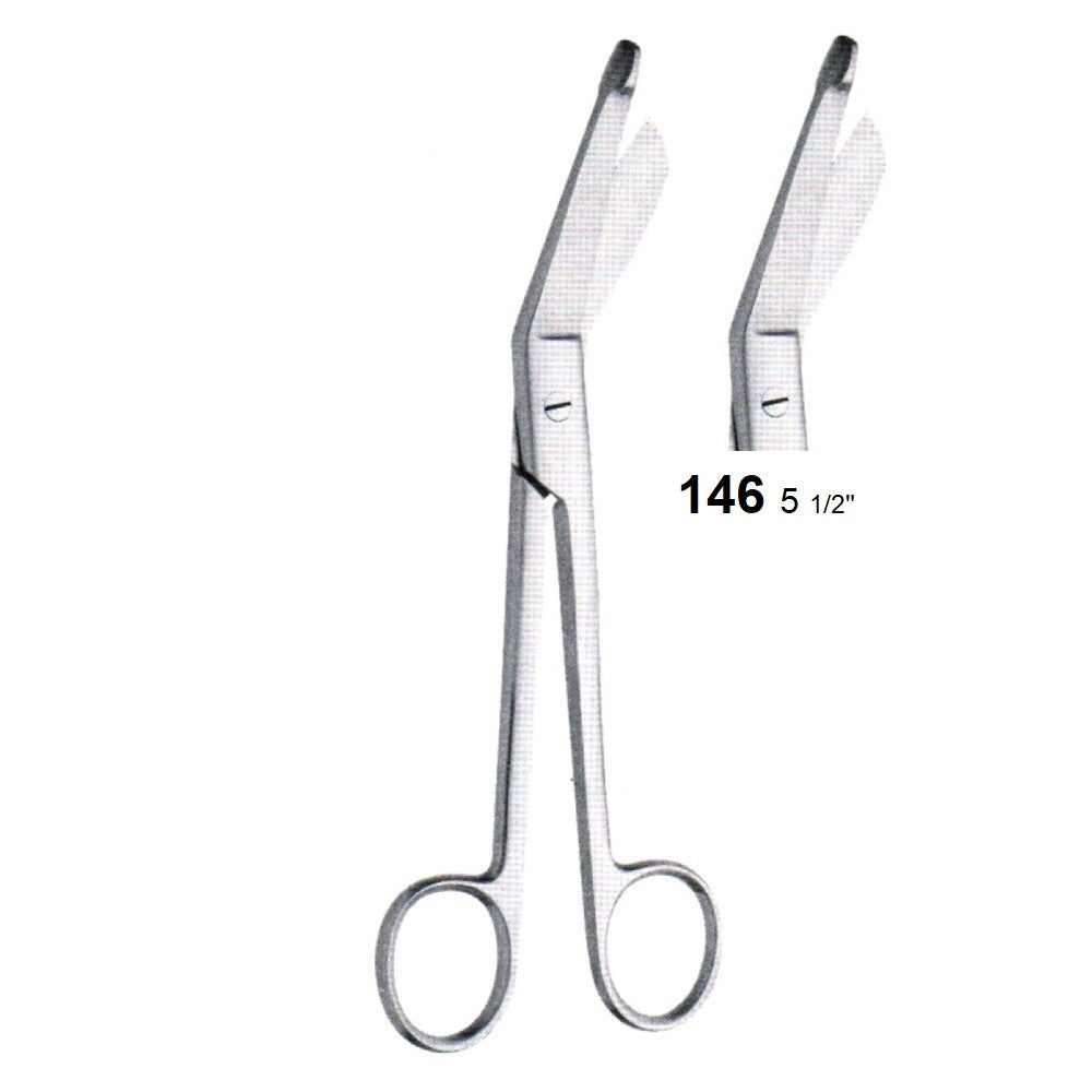 LISTER BANDAGE(GOLD PLATED) SCISSORS  146