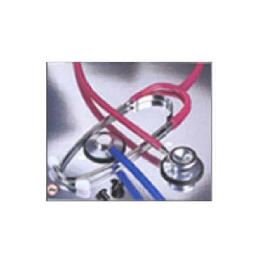 Single Head Stethoscope Black Tubing