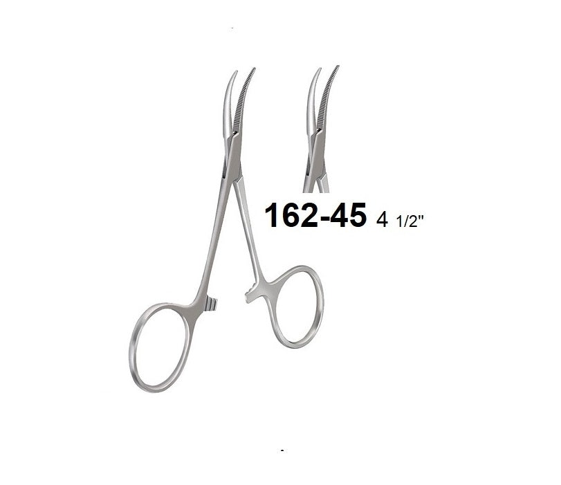 HALSTEAD MOSQUITO FORCEPS CURVED 162-45 – Surgical Design Shop