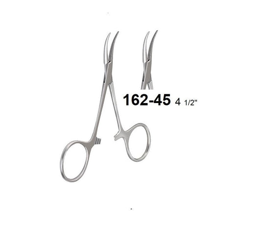 HALSTEAD MOSQUITO FORCEPS CURVED 162-45