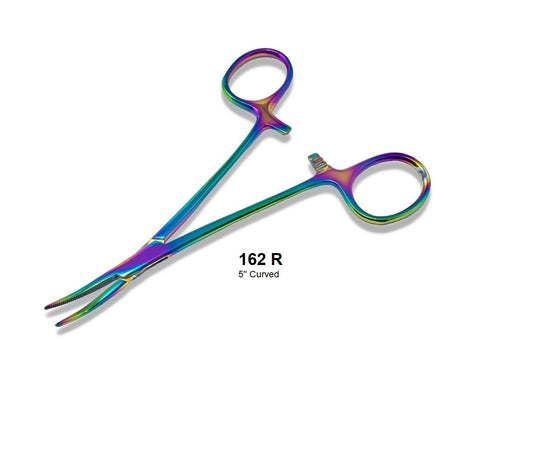 Multicolor Mosquito Hemostat Forceps,curved 162 R