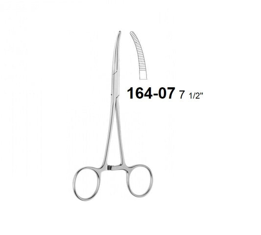 KELLY FORCEPS CURVED 164-07