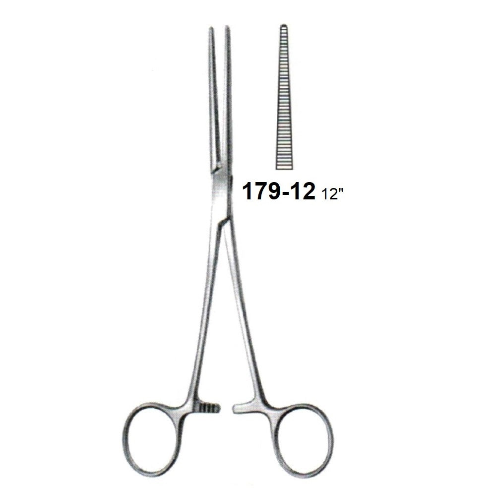ROCHESTER / PEAN FORCEPS STRAIGHT 179-12