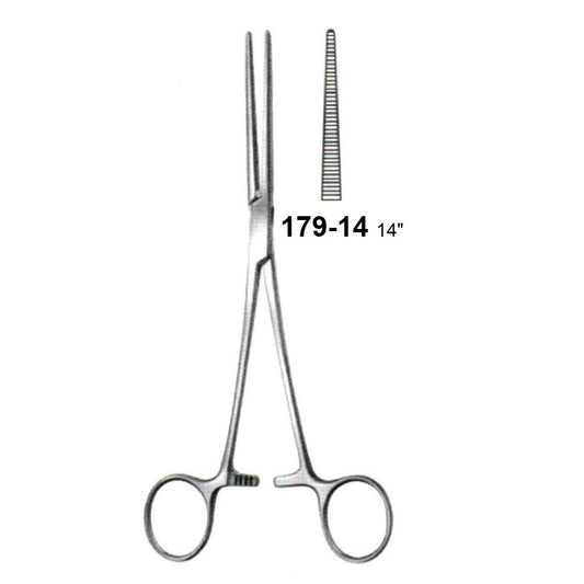 ROCHESTER / PEAN FORCEPS STRAIGHT 179-14