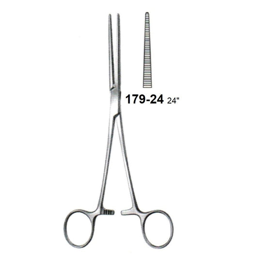 ROCHESTER / PEAN FORCEPS STRAIGHT 179-24