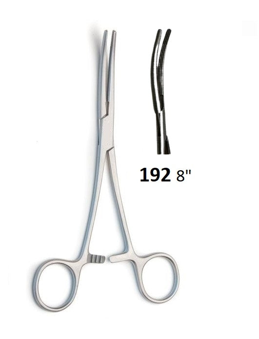 ROCHESTER/CARMALT FORCEPS CURVED 192