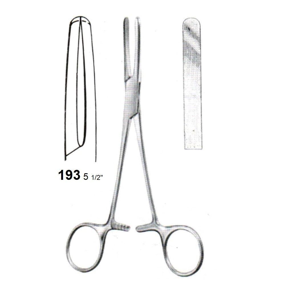 TUBE OCCLUDING FORCEPS (PLAIN) 193