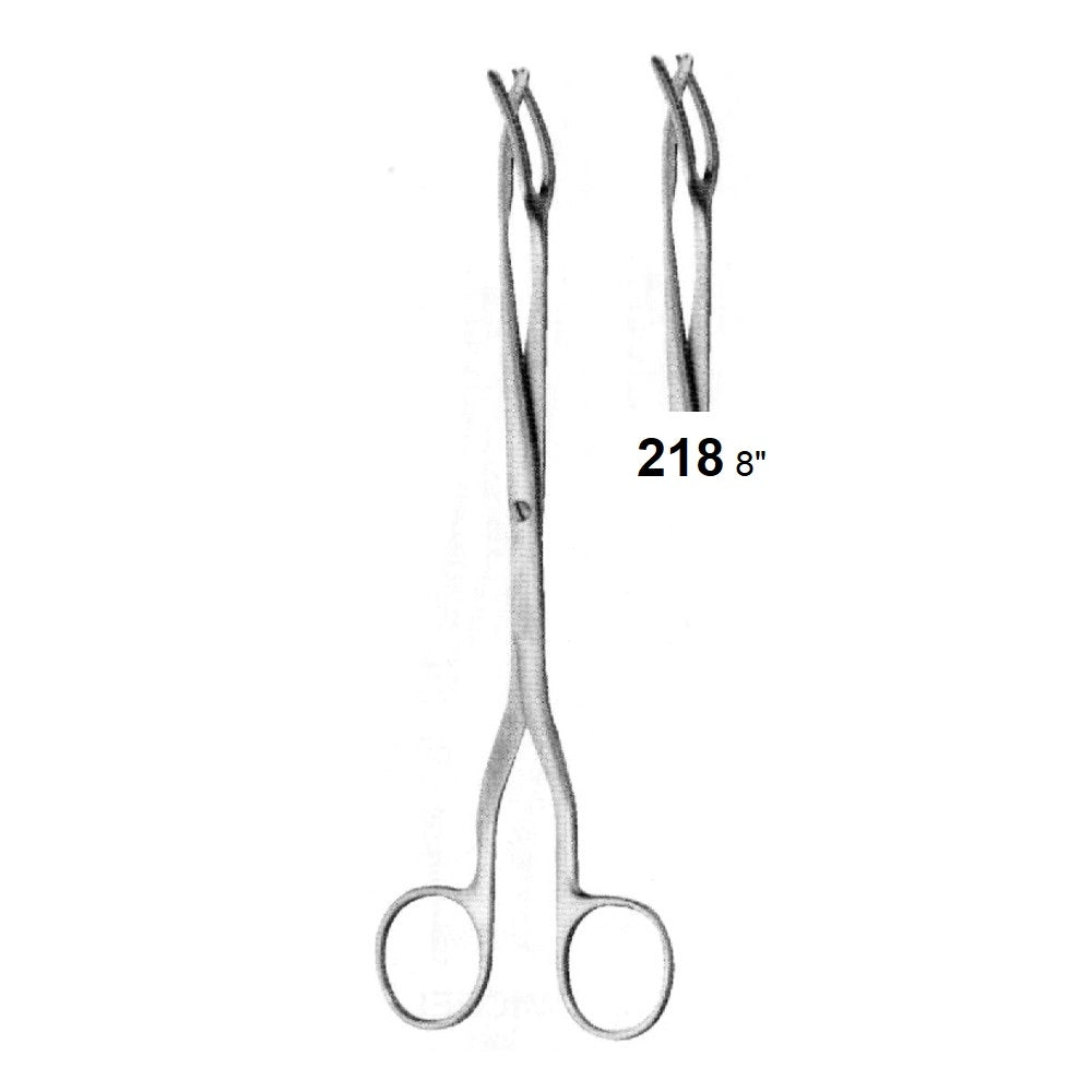 STERLIZER FORCEPS 1/2 PRONGS 218