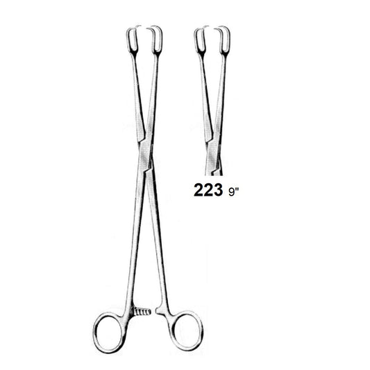 SCHROEDER VULSELLUM FORCEPS STAIGHT 223