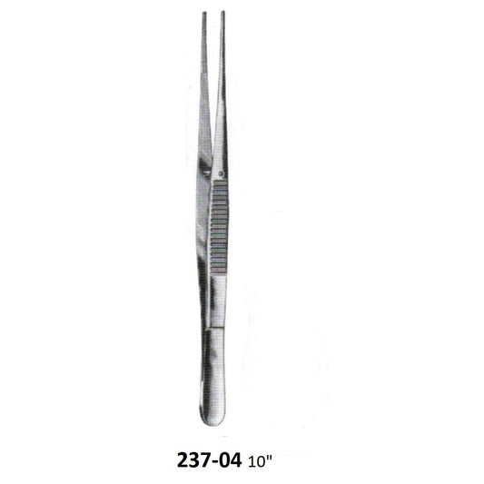 POTT-SMITH DRESSING FORCEPS,SERRATED 237-04