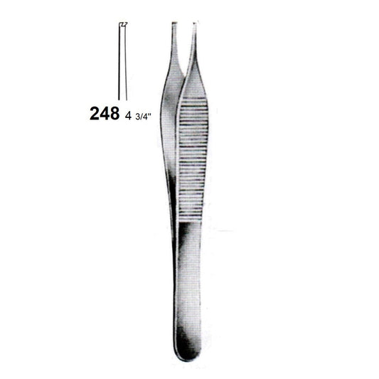 ADSON TISSUE FORCEPS (1 x 2 teeth) 248