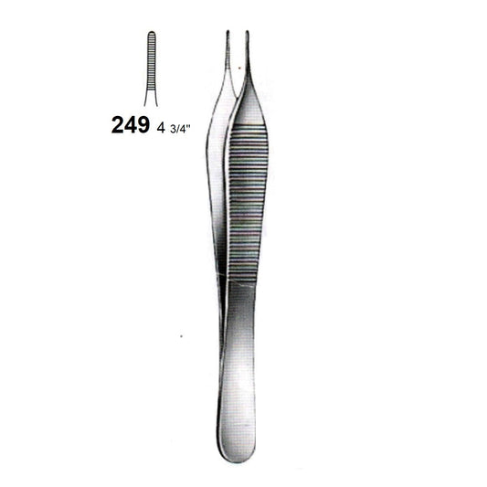 ADSON DRESSING FORCEPS (SERRATED) 249