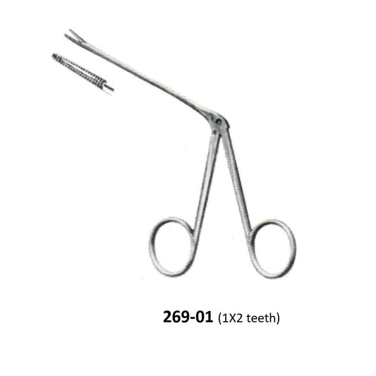 NOYES FORCEPS,ALLIGATOR ACTION, 1x2 TEETH 269-01