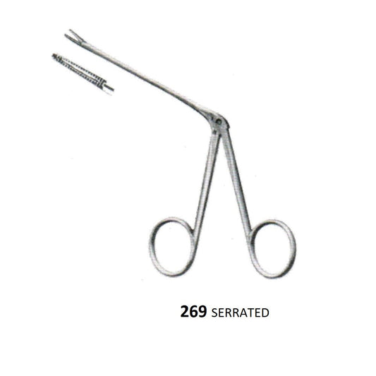 NOYES FORCEPS,ALLIGATOR ACTION, SERRATED 269