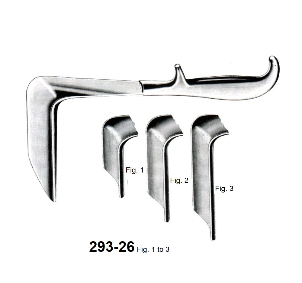 DOYEN VAGINAL RETRACTOR(Fig 1 to 3), 293-26