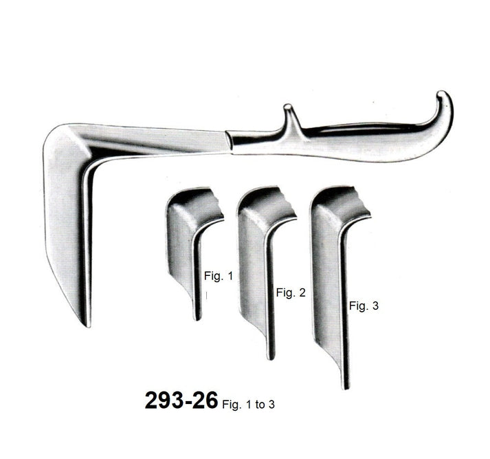DOYEN VAGINAL RETRACTOR(Fig 1 to 3), 293-26 – Surgical Design Shop