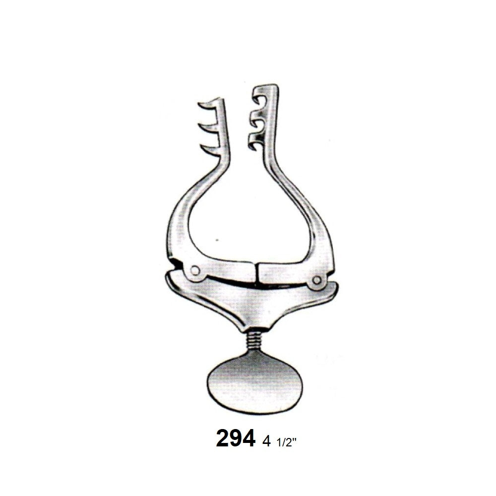 JANSEN RETRACTOR, 3" SPREAD, 3x3 PRONG 294