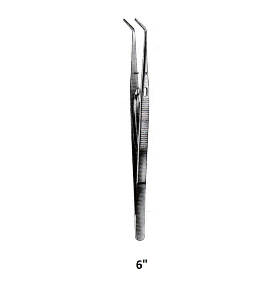 SELF-LOCKING TWEEZERS W/GROOVED TIPS 326