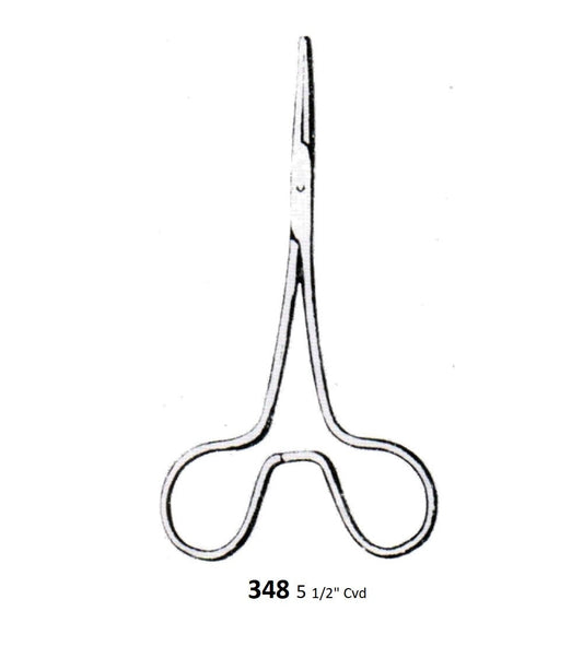 KELLY FORCEP CURVED WIRE-FORM C.P 348