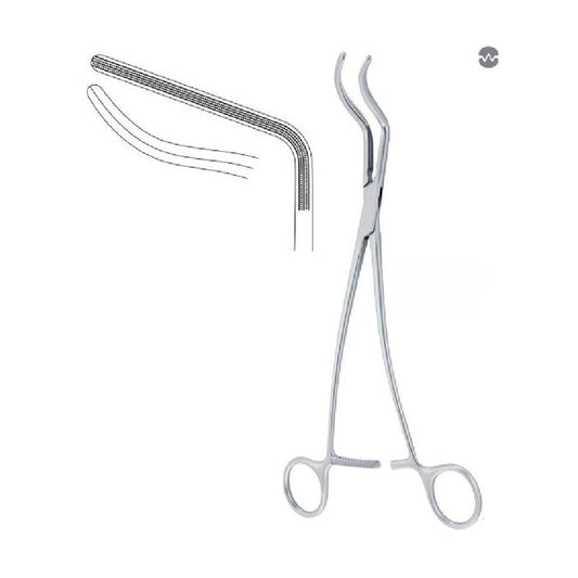 De Bakey "sidewinder" Aprta Clamp & Atraumatic Vascular Forceps