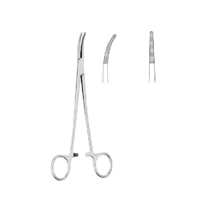 Set Di 4 Pinze Emostatiche Schnidt Tonsilla Da 7″ Curva Leggera - DDP Instruments