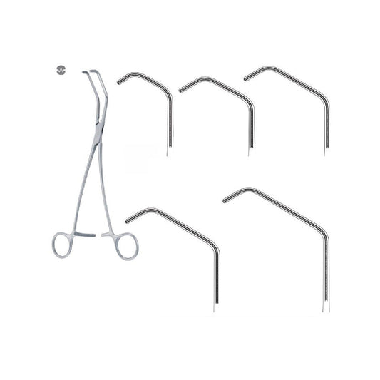 Debakey Tangential Occulusion Clamps & atraumatic vascular forceps