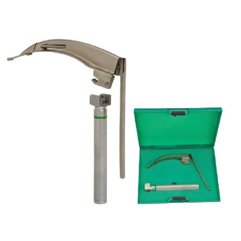 FLEXIBLE LARYNGOSCOPE SET OF FIBER OPTIC HALOGEN ILLUMINATION