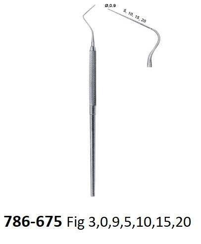 Vertical Condenser Periodontal Pocket Probes 786-675