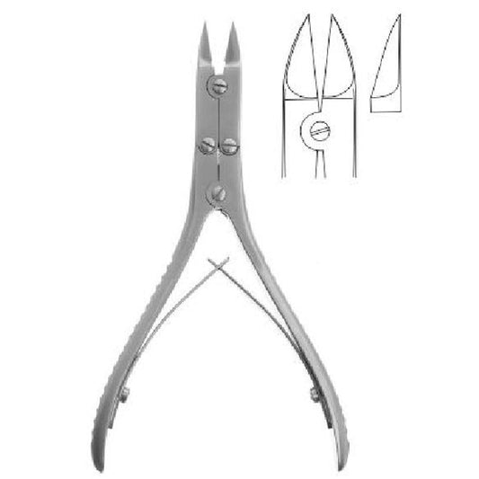 Mc Indoe Bone Cutting Rongeur Forceps