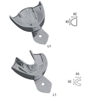 Stainless Steel Impression Trays