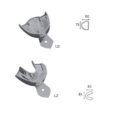 Stainless Steel Impression Trays