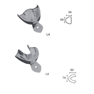 Stainless Steel Impression Trays