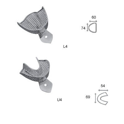 Stainless Steel Impression Trays