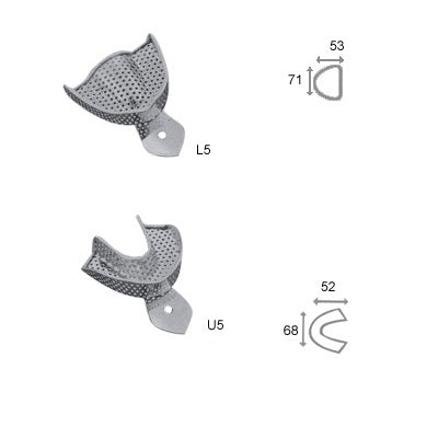 Stainless Steel Impression Trays