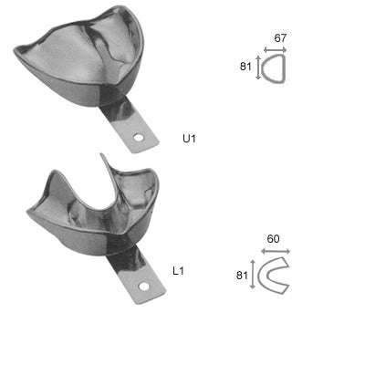 Stainless Steel Impression Trays