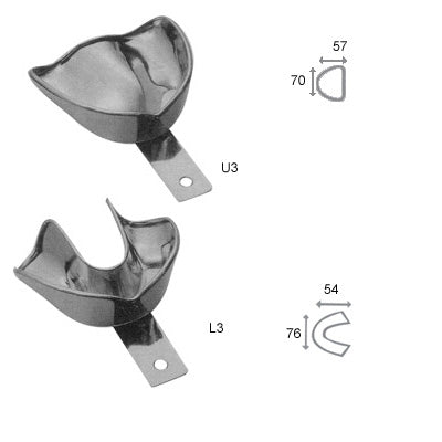 Stainless Steel Impression Trays