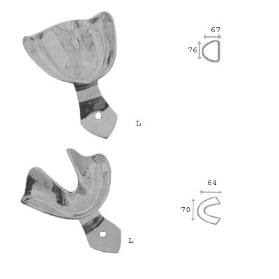 Stainless Steel Impression Trays