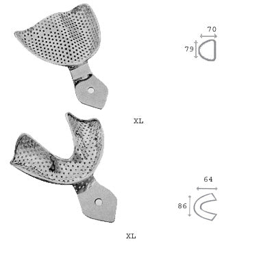 Stainless Steel Impression Trays