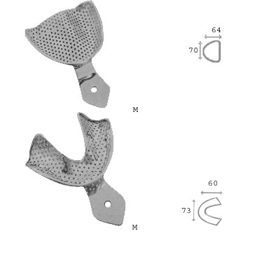 Stainless Steel Impression Trays