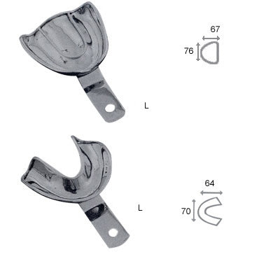 Stainless Steel Impression Trays