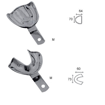 Stainless Steel Impression Trays