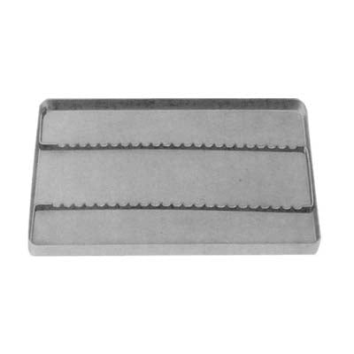 Complete Instruments tray with solid base lid and insert frame for 23 instruments Stainless Steel Instrument Trays