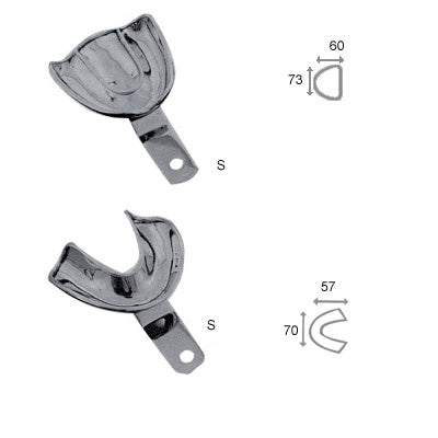 Stainless Steel Impression Trays