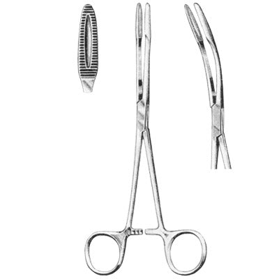 GROSS Sponge- and Dressing Forceps