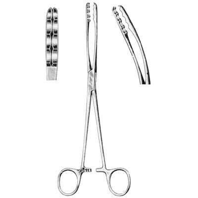 ULRICH Sponge- and Dressing Forceps