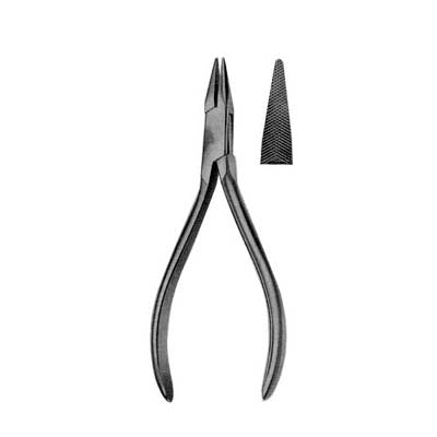 Serrated Jaws Pliers for Orthodontics & Prosthetics