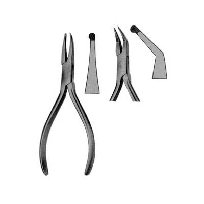 How-Angled Pliers for Orthodontics & Prosthetics